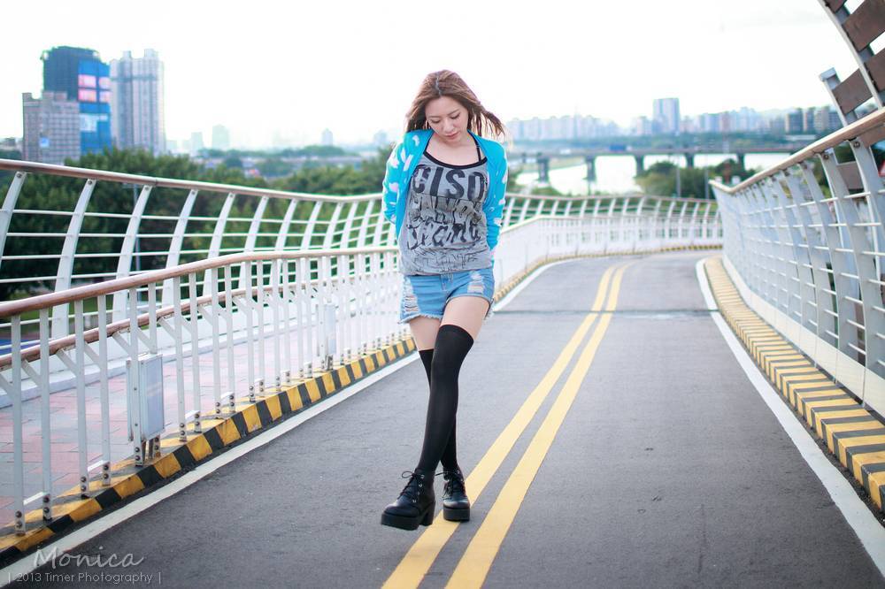 台湾清纯美女-小橘外拍写真 2